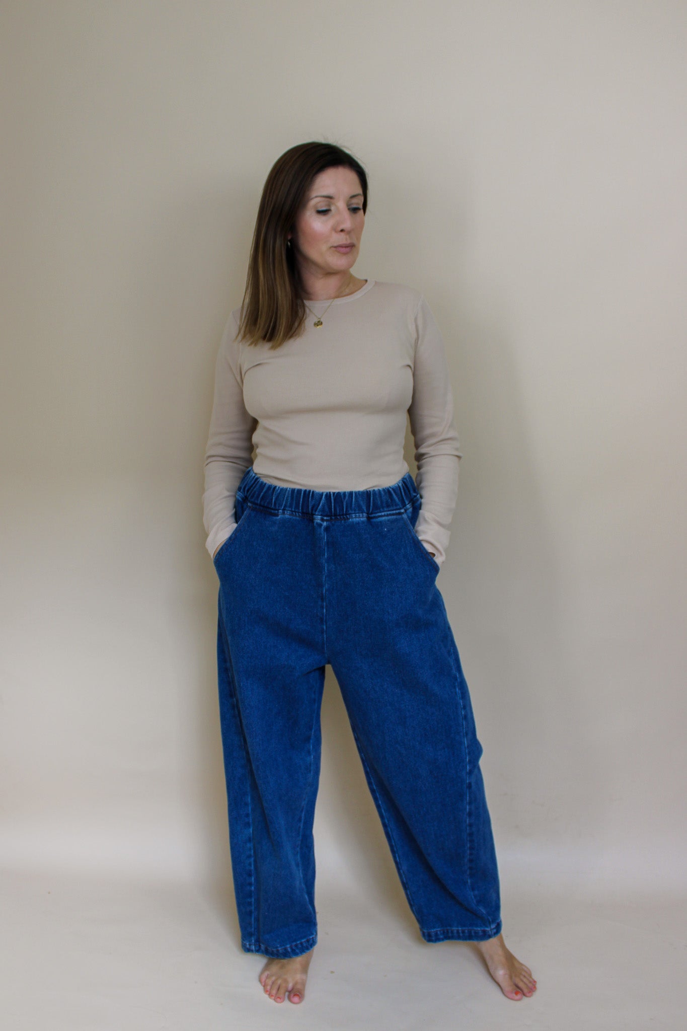 LE BON SHOPPE Arc Pants Denim Jeans Size L