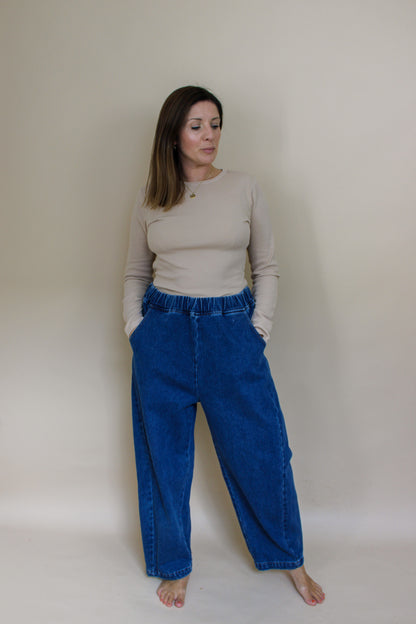 LE BON SHOPPE Arc Pants Denim Jeans Size L