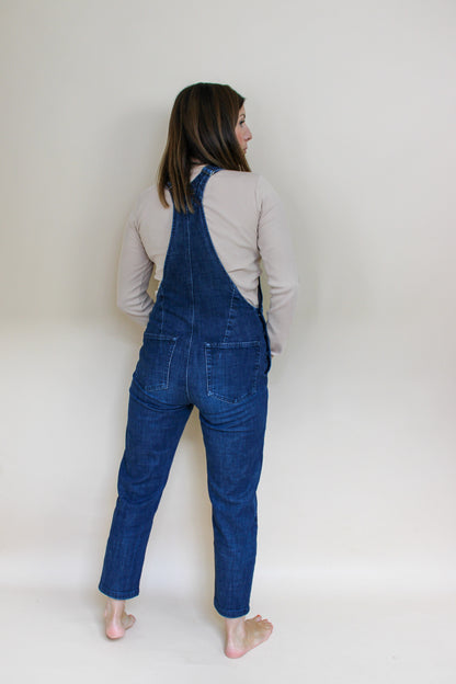TOAST Patch Pocket Denim Dungarees Size 8