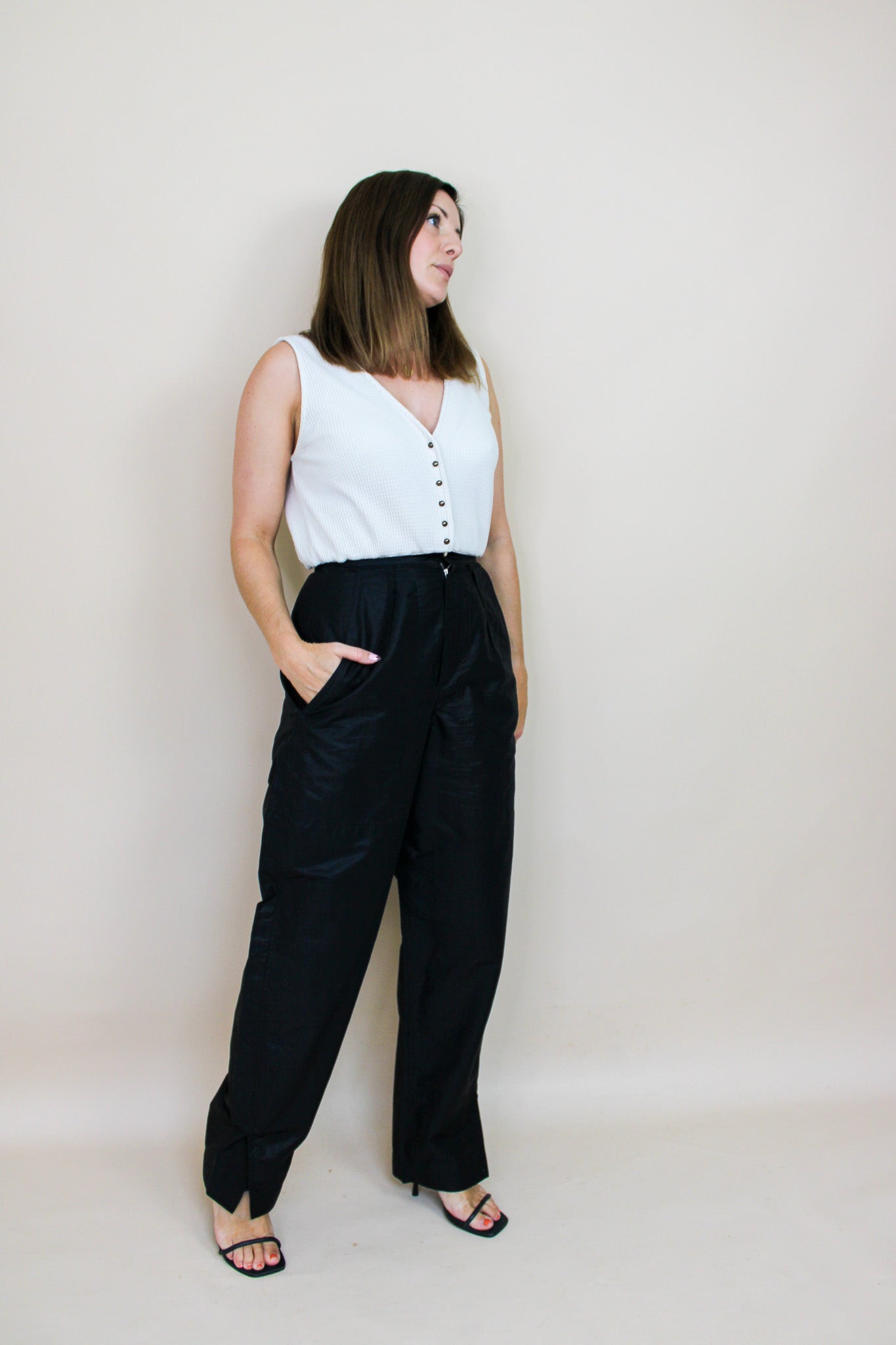 ISABEL MARANT Balloon Leg High-waisted trousers Size 8