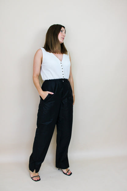 ISABEL MARANT Balloon Leg High-waisted trousers Size 8