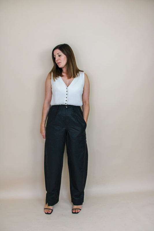 ISABEL MARANT Balloon Leg High-waisted trousers Size 8