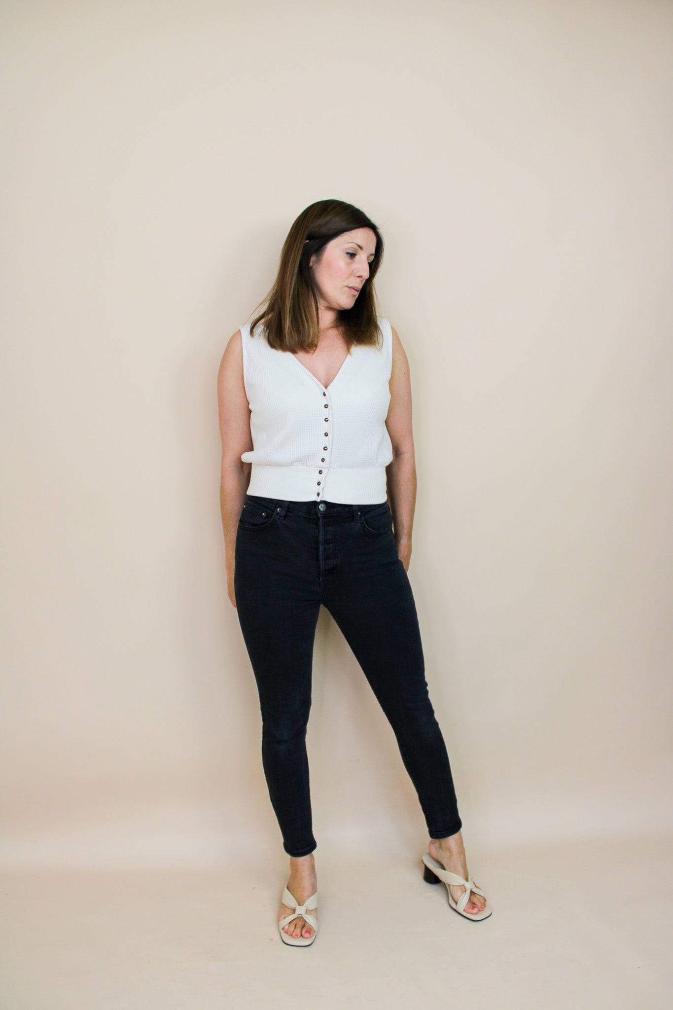 REFORMATION Serena High-waisted Skinny Denim Jeans Size 28 (UK 8-10)