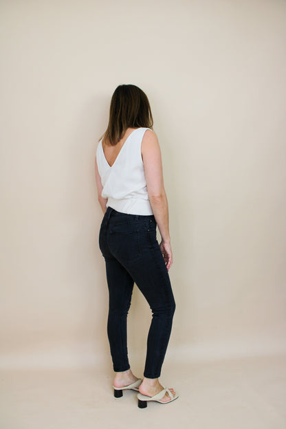 REFORMATION Serena High-waisted Skinny Denim Jeans Size 28 (UK 8-10)