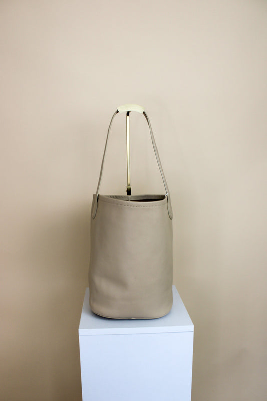J CREW Berkeley Big Leather Bucket Bag O/S
