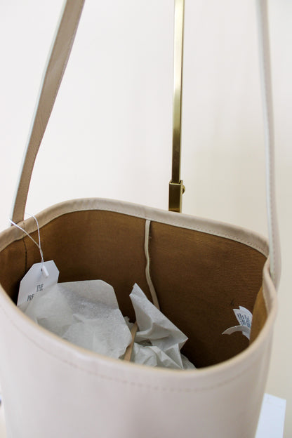 J CREW Berkeley Big Leather Bucket Bag O/S