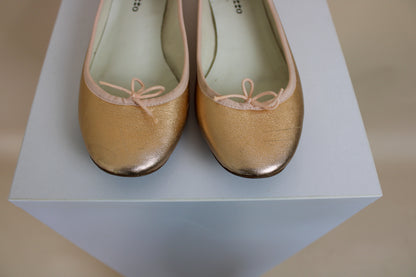 REPETTO Metallic Cendrillon Ballet Pumps Size 41 (UK 8)