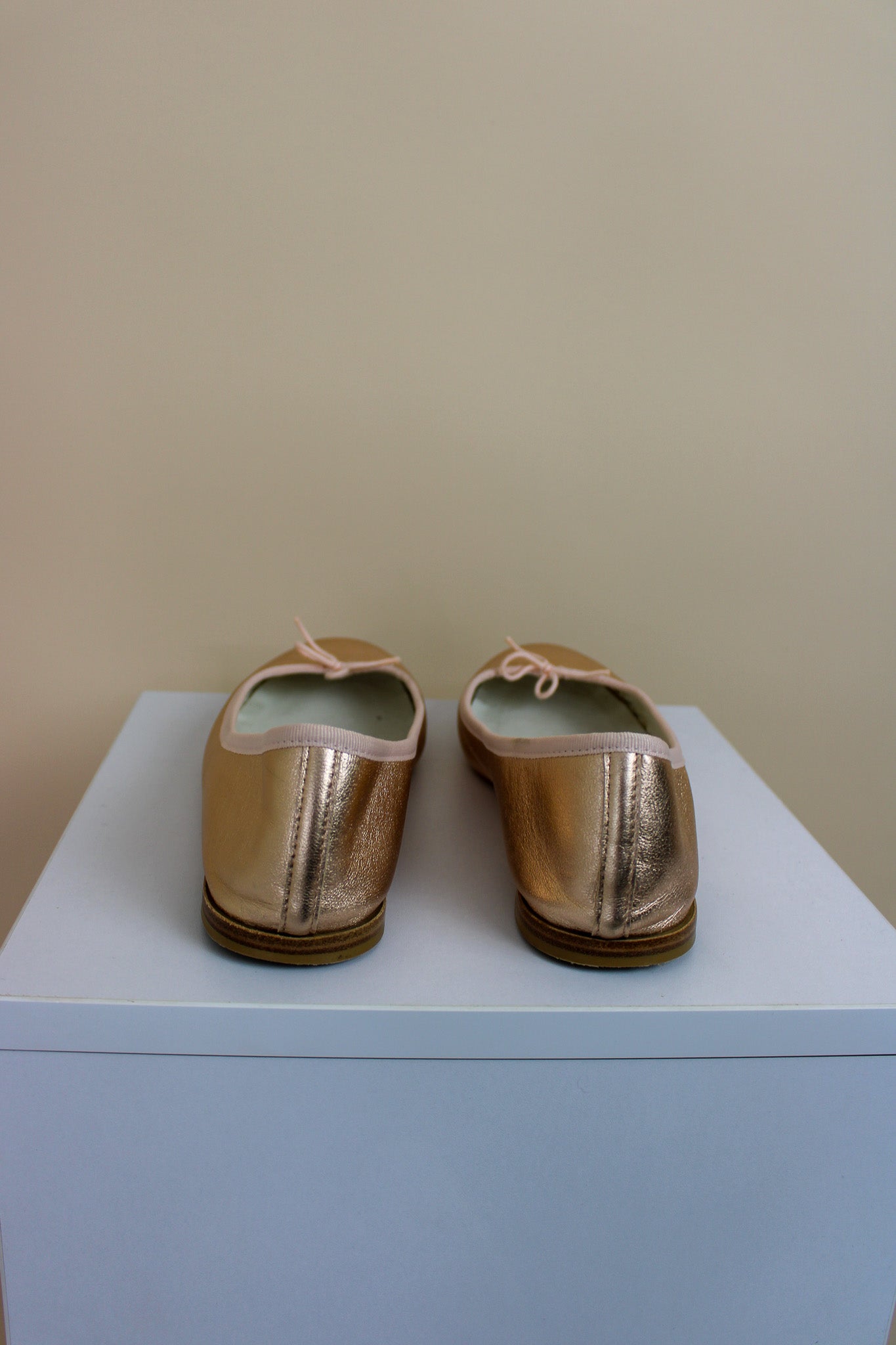 REPETTO Metallic Cendrillon Ballet Pumps Size 41 (UK 8)