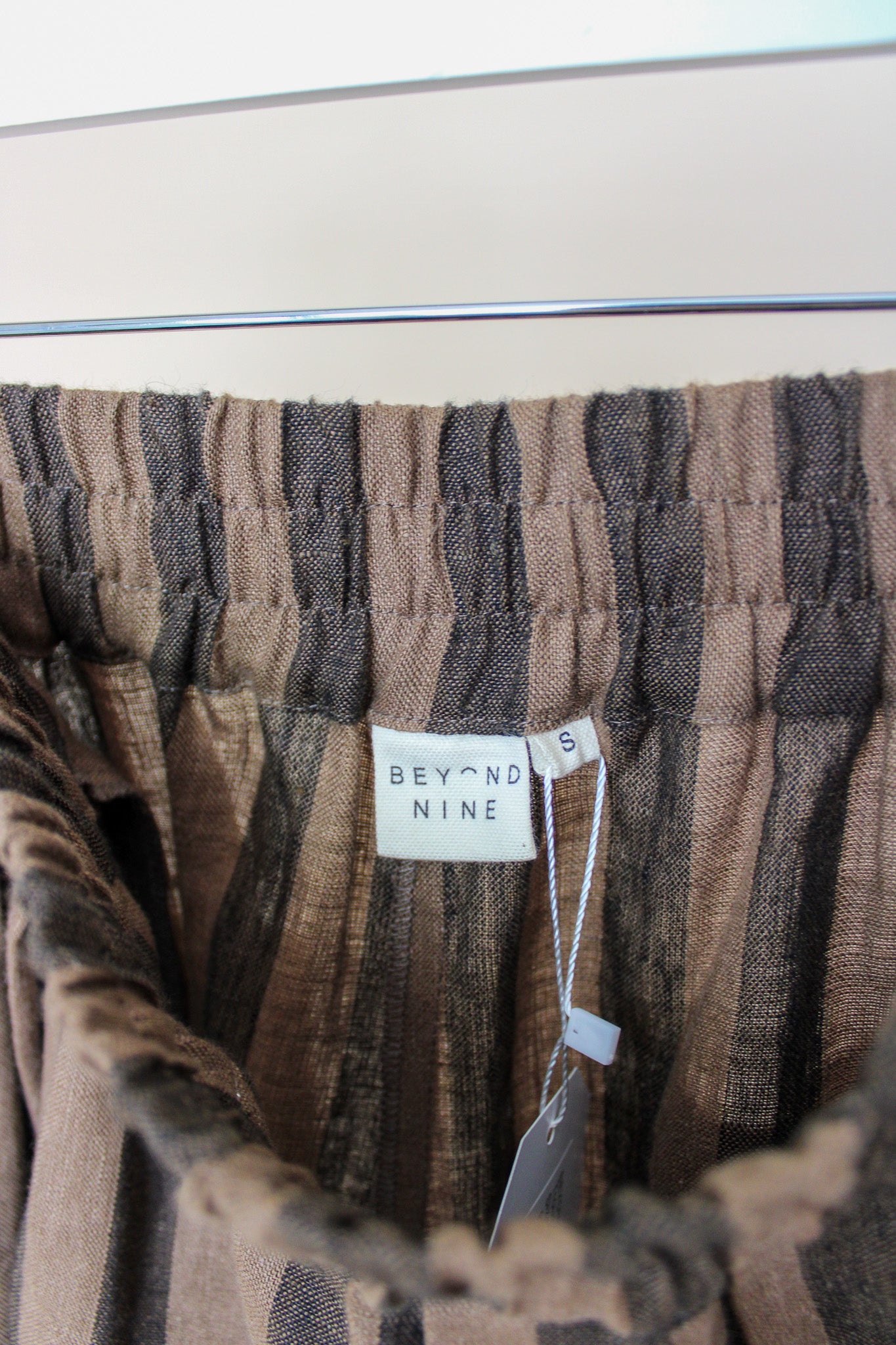 BEYOND NINE Bobbi Linen Trousers (limited edition) Size S