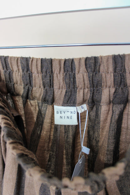 BEYOND NINE Bobbi Linen Trousers (limited edition) Size S