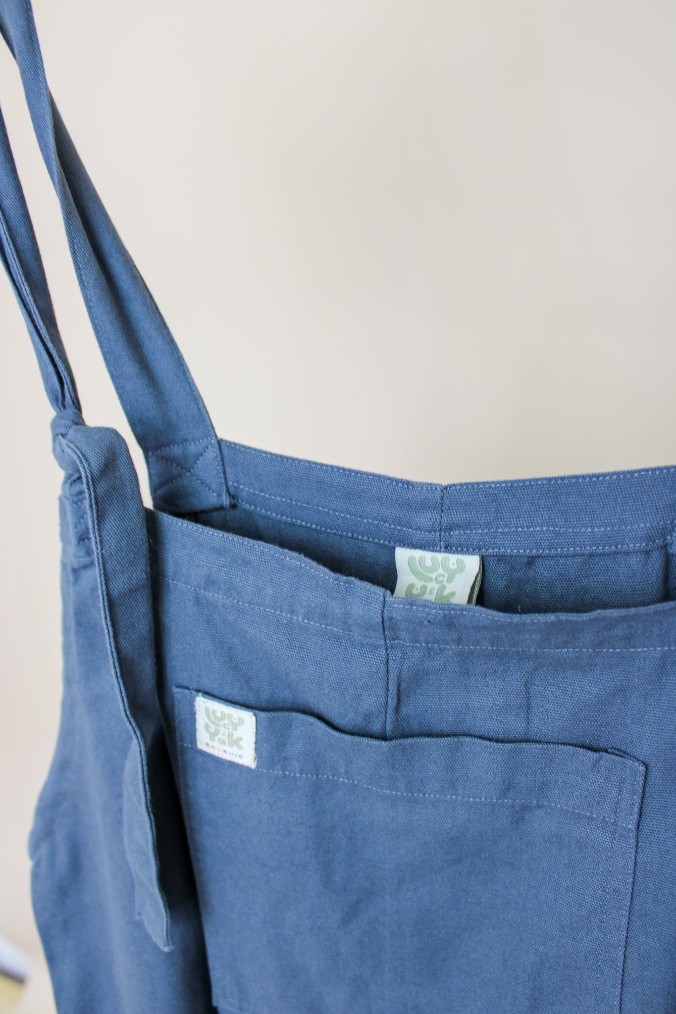 LUCY & YAK Original Organic cotton Dungarees Size M / 30"