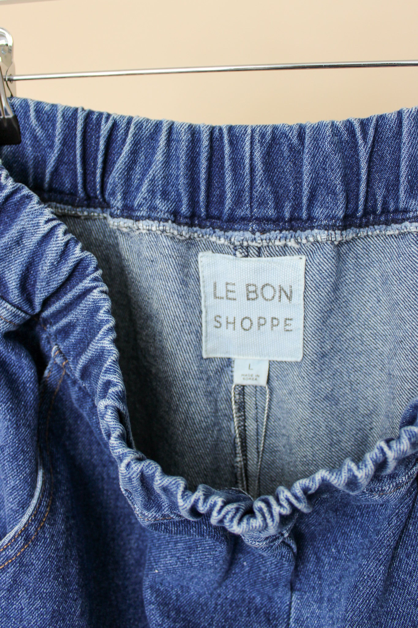 LE BON SHOPPE Arc Pants Denim Jeans Size L