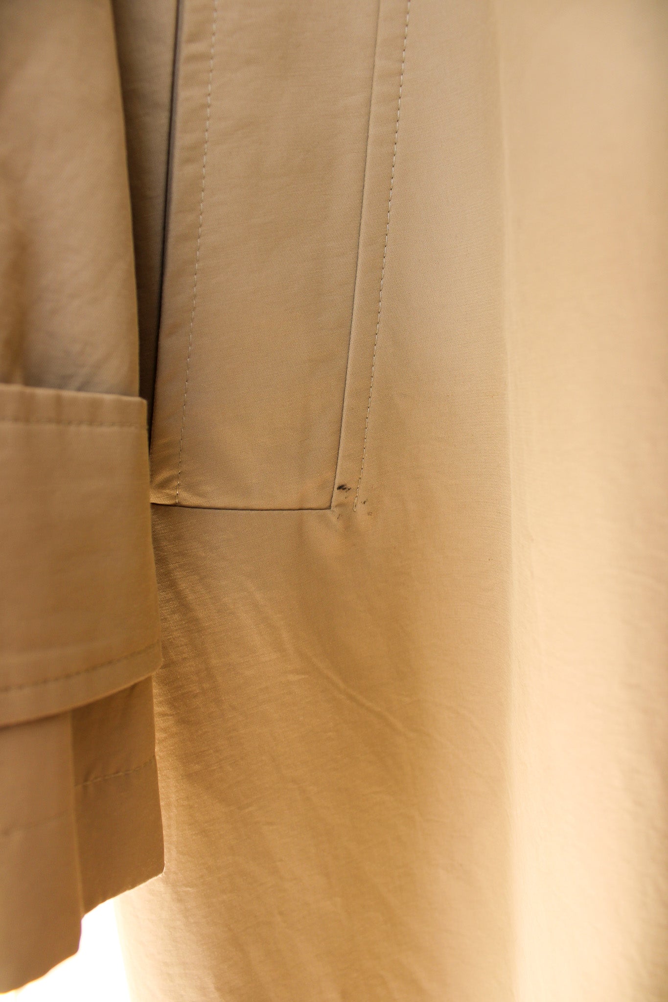 STUDIO NICHOLSON Holin Technical Cotton Trench Coat Size 1