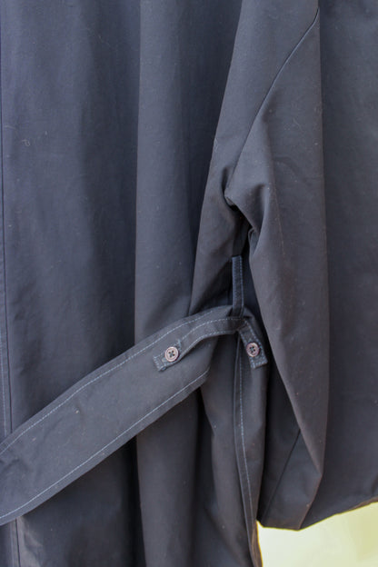 LOVECHILD 1979 Veda Collarless Trench Jacket Size 10