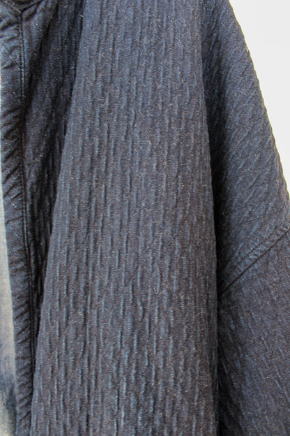 TOAST Textured Cotton Denim Open Jacket Size 10