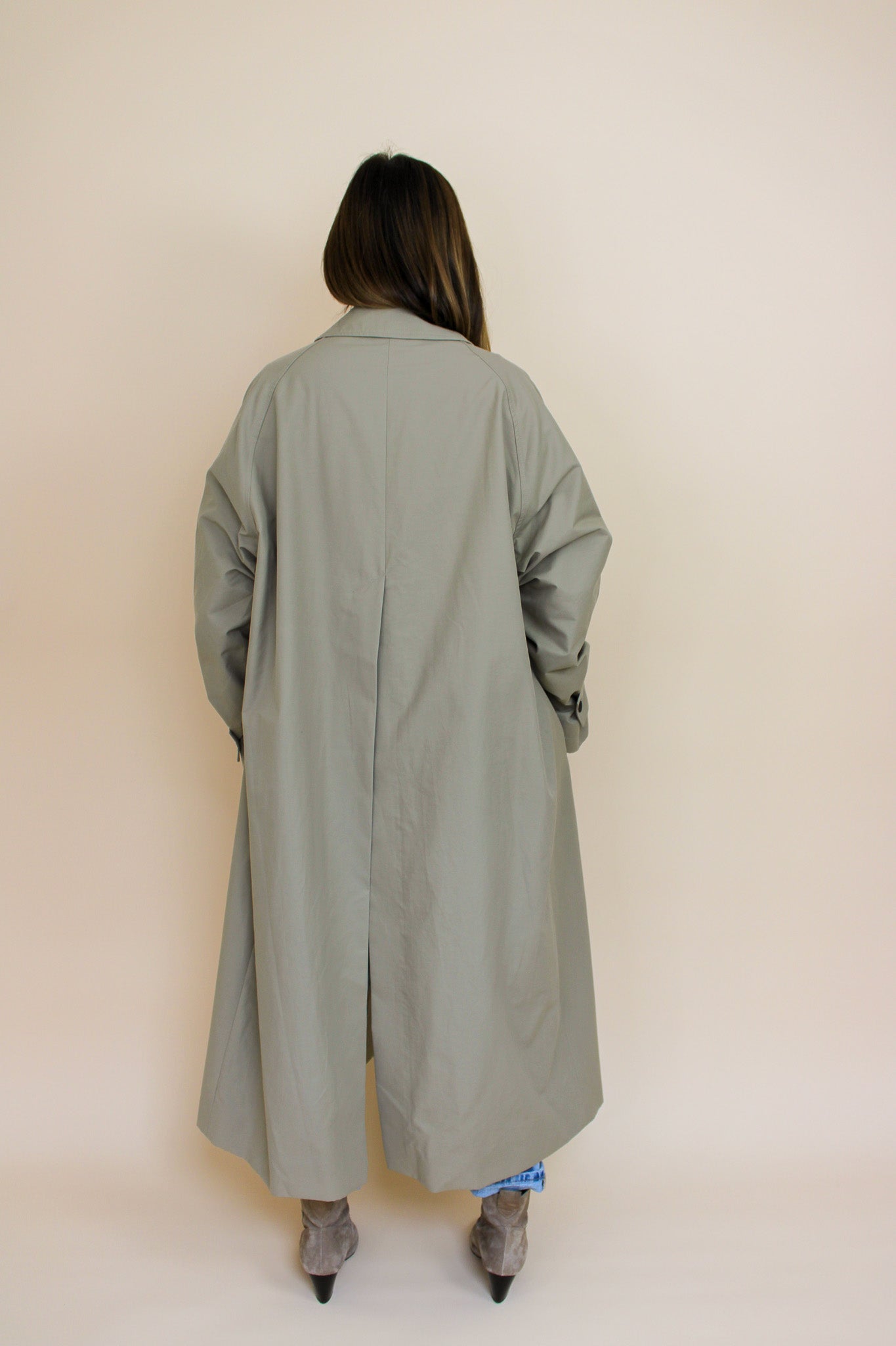STUDIO NICHOLSON Holin Technical Cotton Trench Coat Size 1