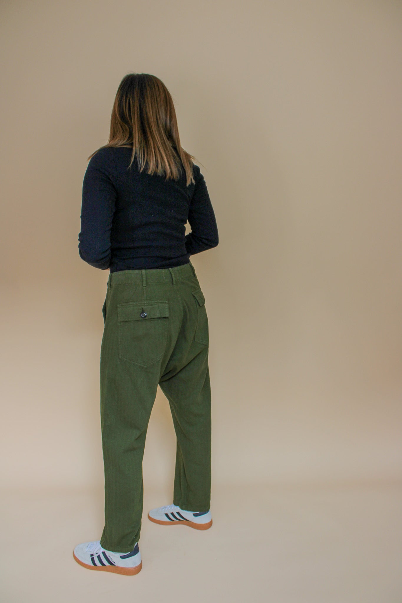 THE GREAT The Vintage Army Pant Trousers Size 31"