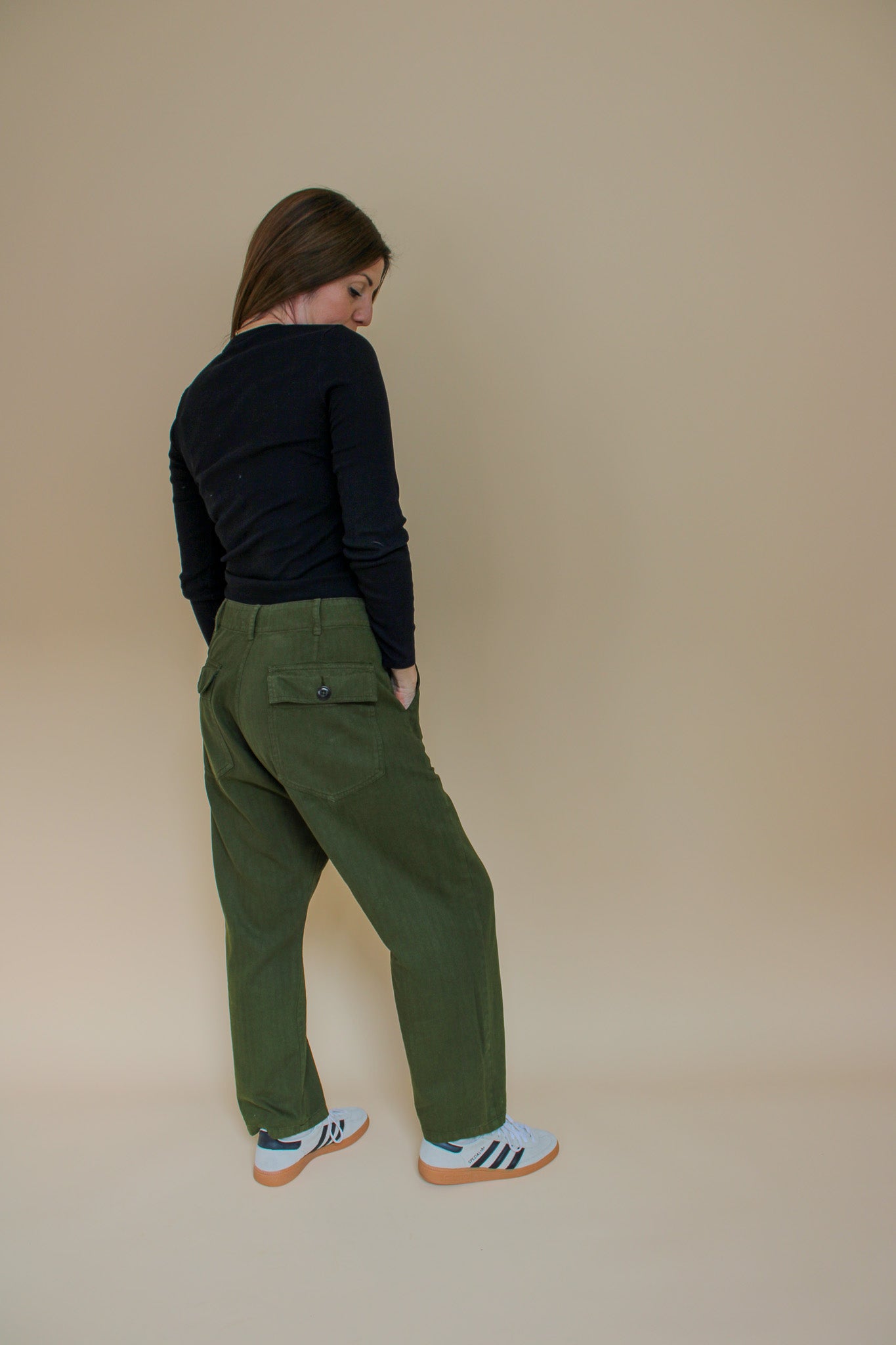 THE GREAT The Vintage Army Pant Trousers Size 31"