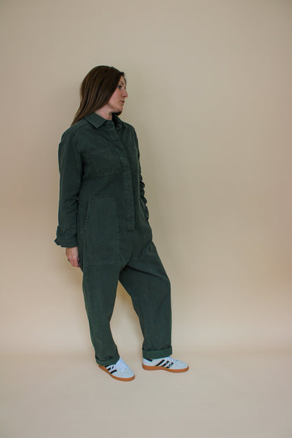 BEYOND NINE Cotton Coverall Size M