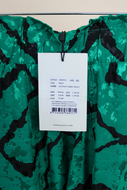 GESTUZ Aylingz Print Midi Skirt Size 12