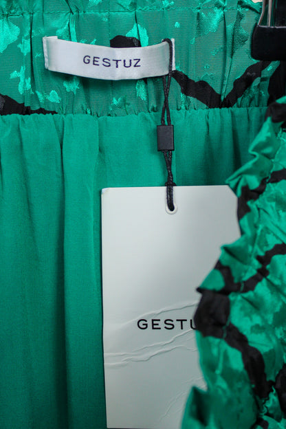 GESTUZ Aylingz Print Midi Skirt Size 12