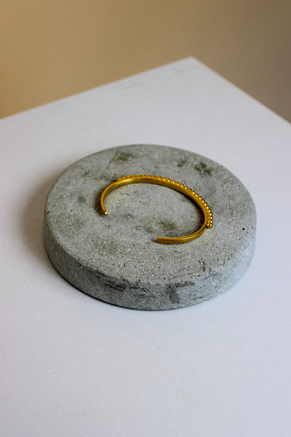 MISSOMA X LUCY WILLIAMS Beaded Cuff Gold Plated Bracelet