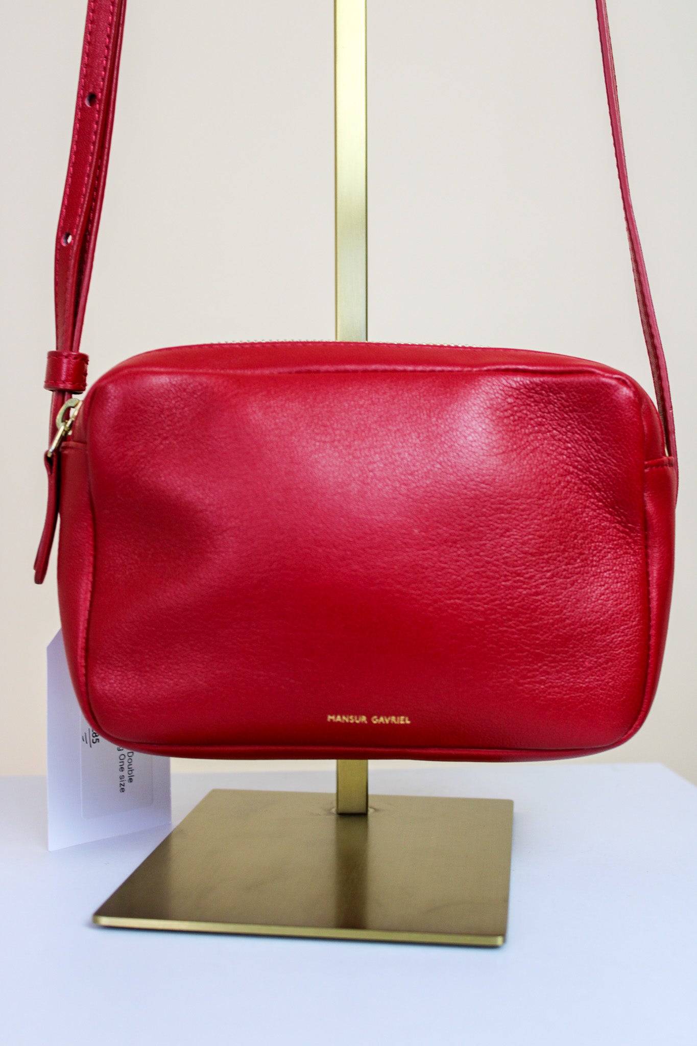 MANSUR GAVRIEL Double Zip Small Crossbody Bag