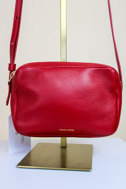 MANSUR GAVRIEL Double Zip Small Crossbody Bag