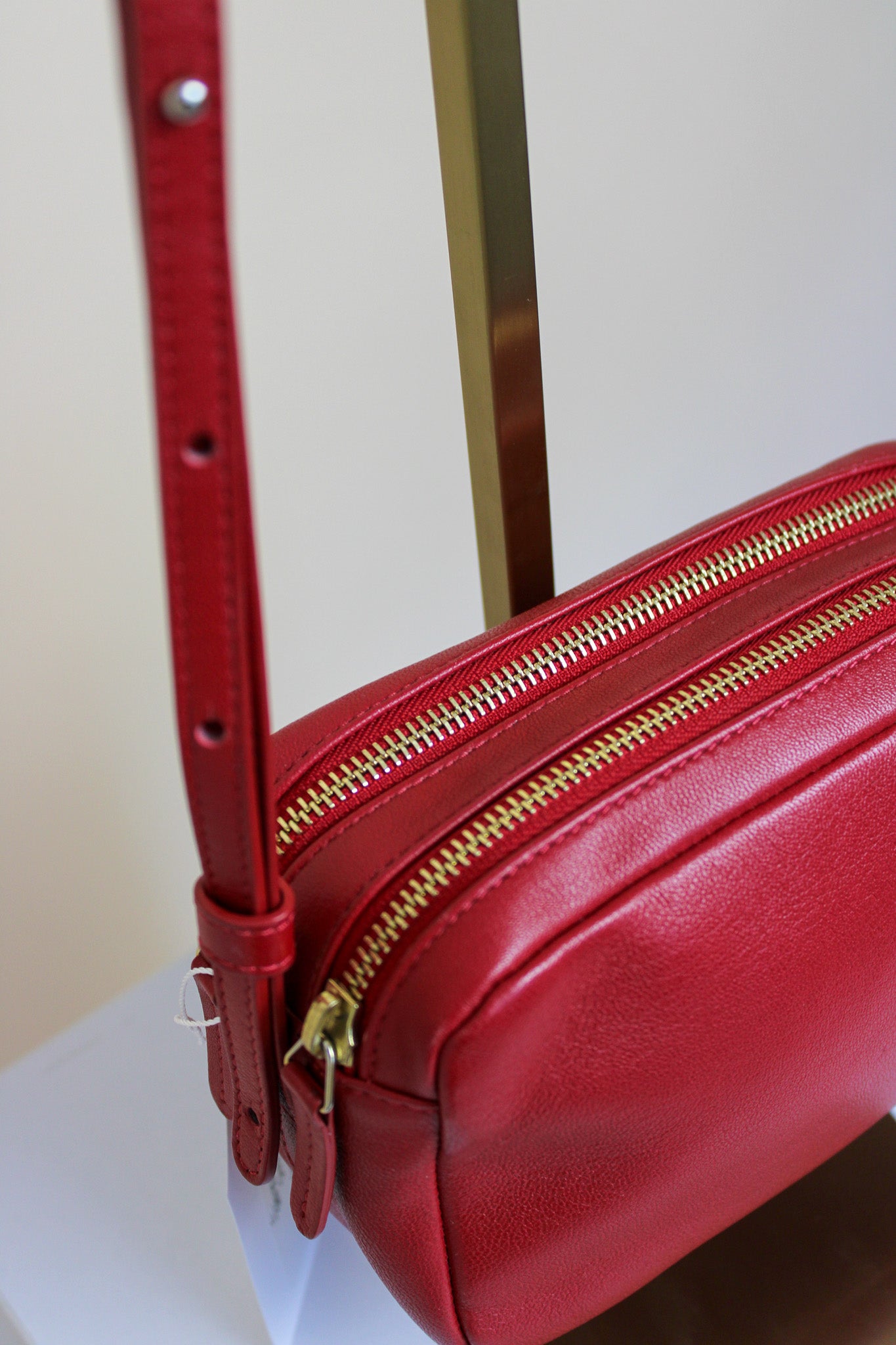 MANSUR GAVRIEL Double Zip Small Crossbody Bag