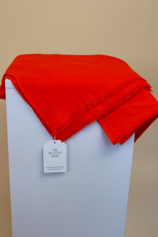 JIGSAW Cashmere Fine Knit Gauze Scarf One size