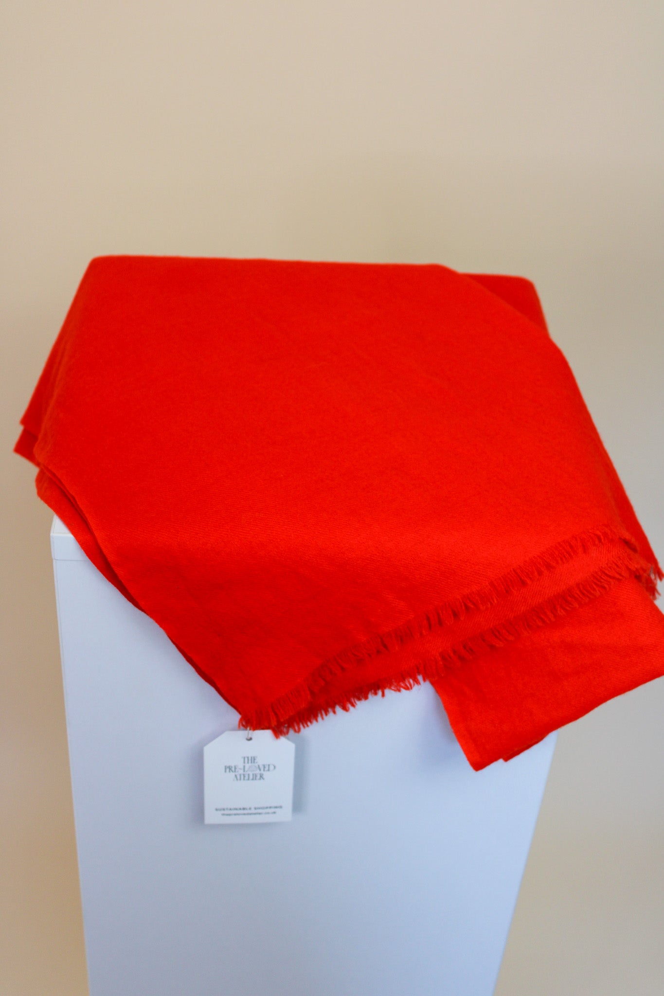 JIGSAW Cashmere Fine Knit Gauze Scarf One size
