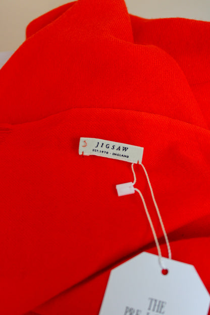 JIGSAW Cashmere Fine Knit Gauze Scarf One size