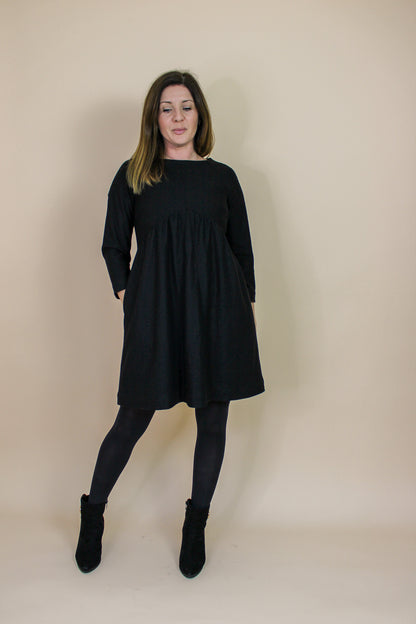 WON HUNDRED Dream Wool Mix Mini Dress Size 8-10