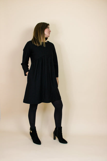 WON HUNDRED Dream Wool Mix Mini Dress Size 8-10