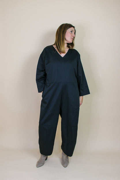 PLUMO Oversize Long Sleeve Jumpsuit Size M