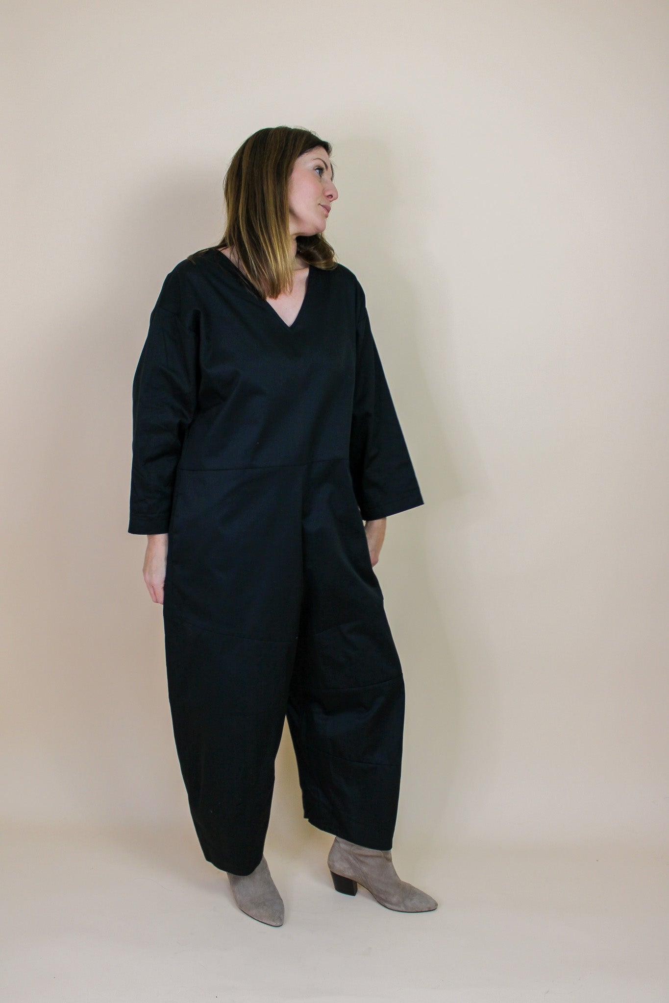 PLUMO Oversize Long Sleeve Jumpsuit Size M