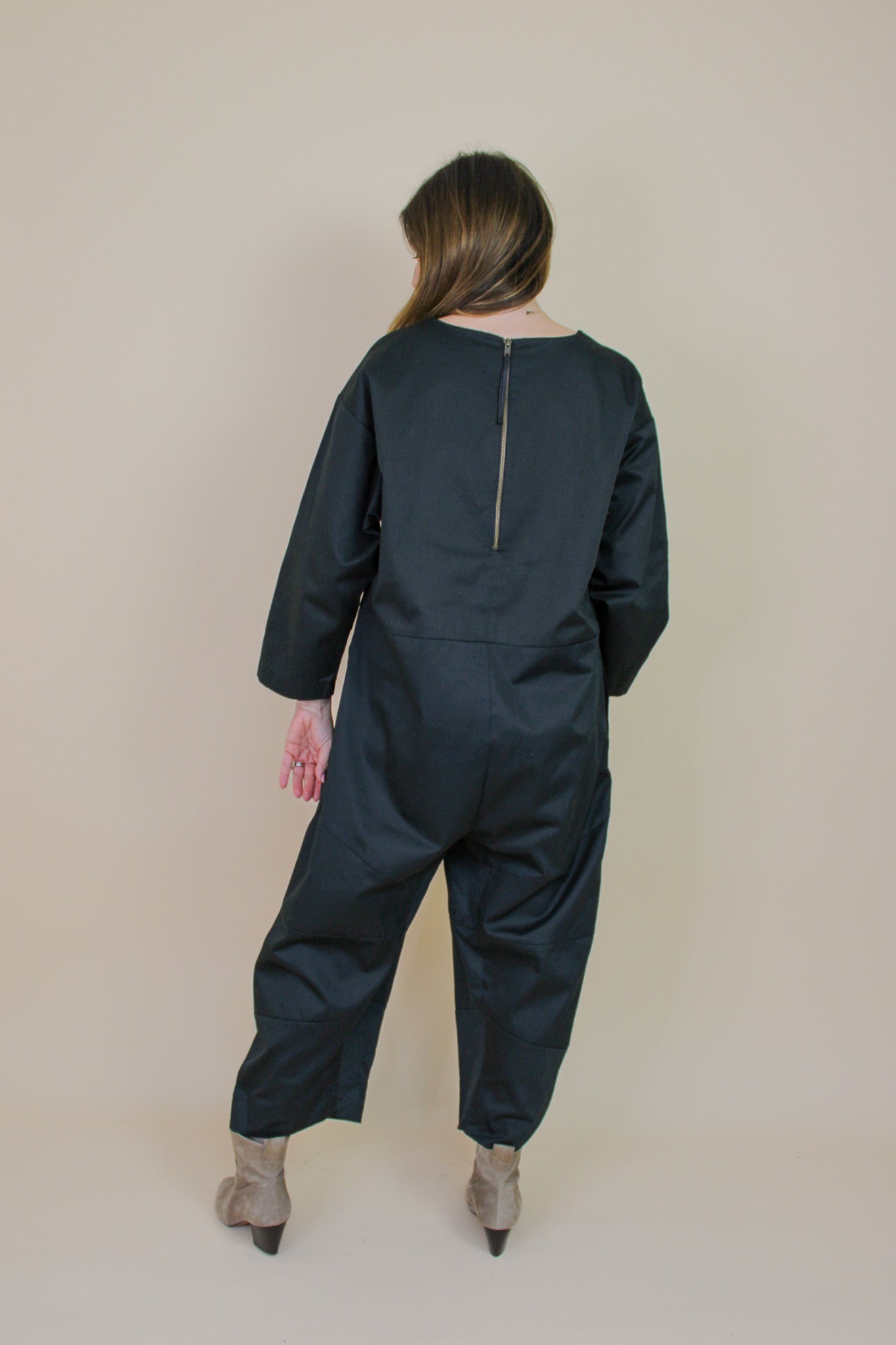 PLUMO Oversize Long Sleeve Jumpsuit Size M