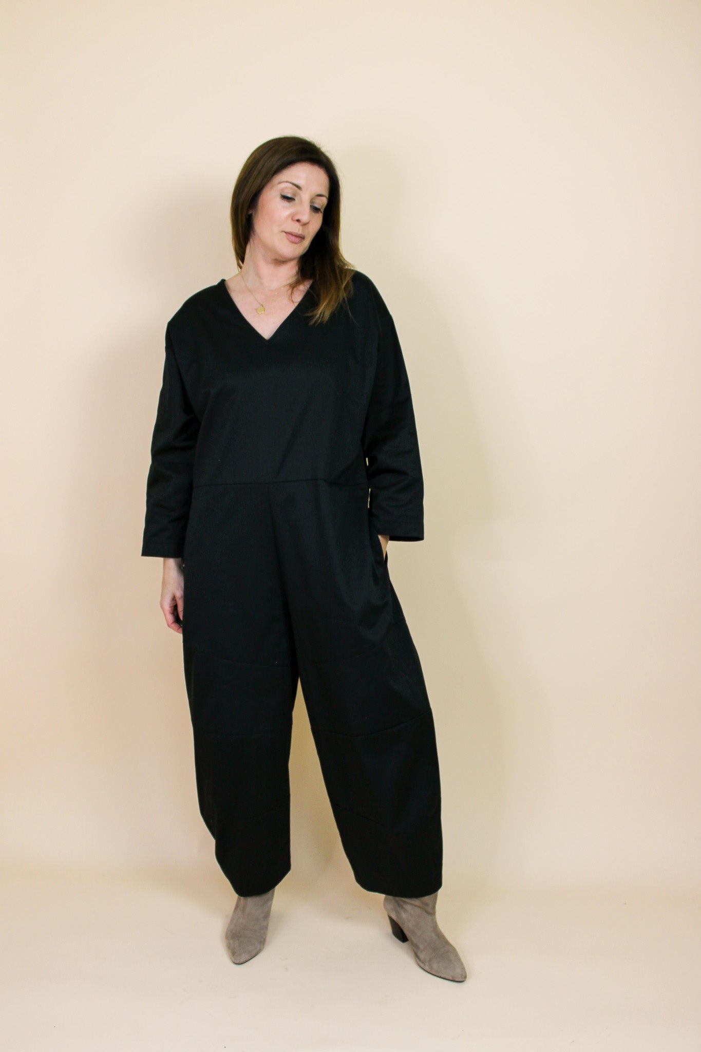 PLUMO Oversize Long Sleeve Jumpsuit Size M