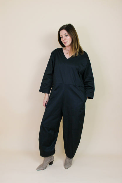 PLUMO Oversize Long Sleeve Jumpsuit Size M