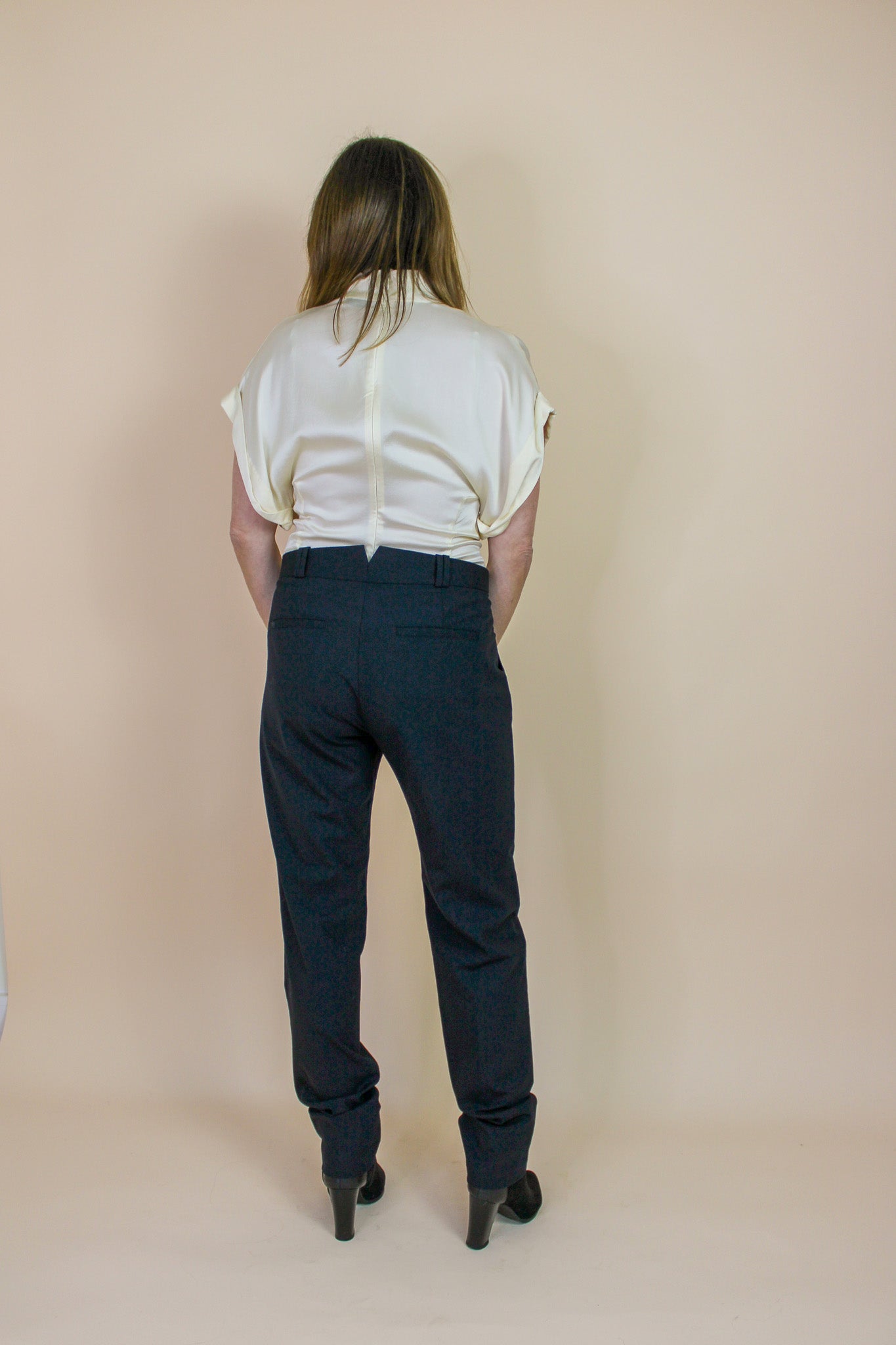 THE KOOPLES Wool Straight Leg Suit Trousers Size 10