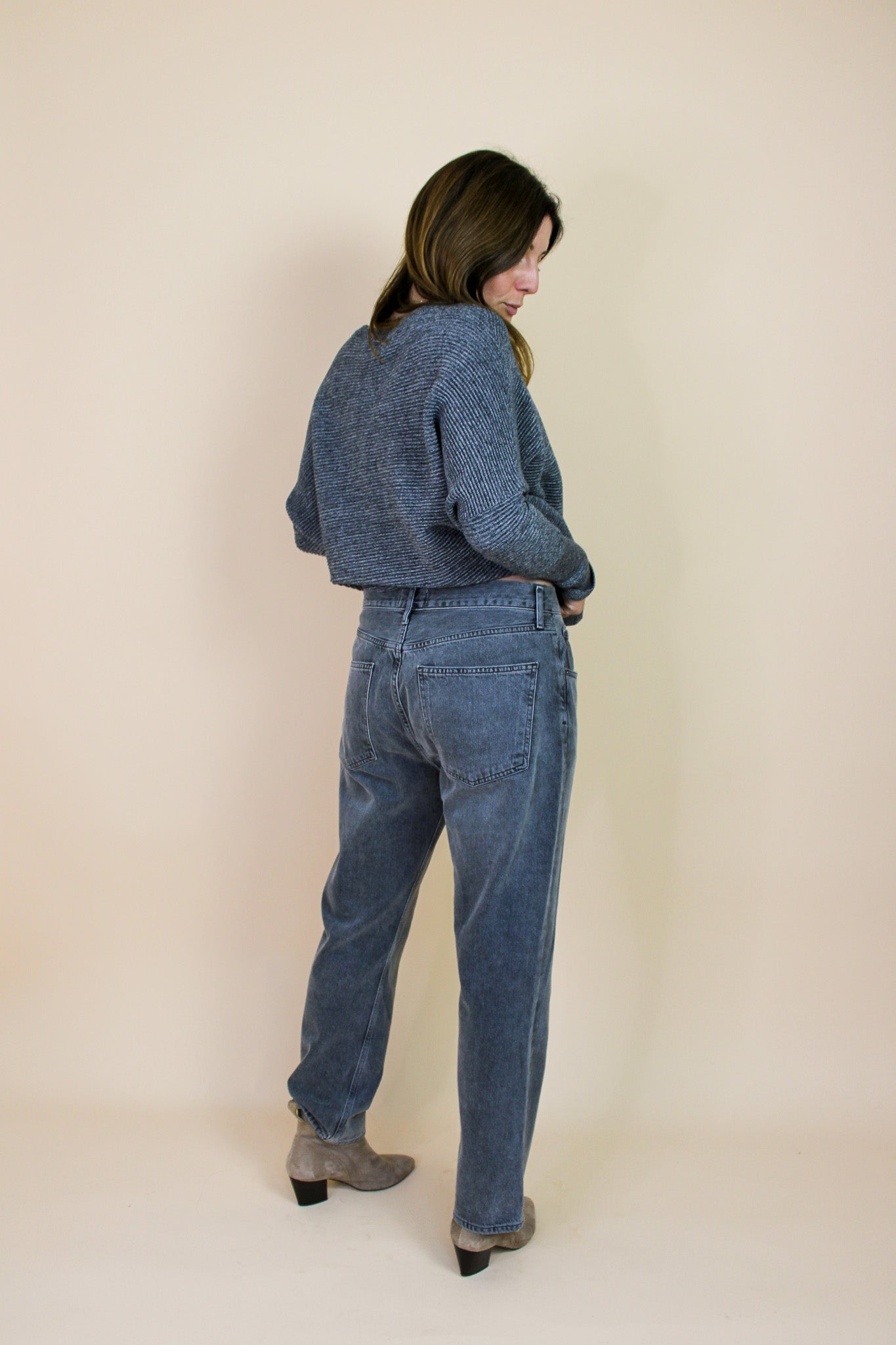 AGOLDE Ripley Mid Rise Straight Leg Jeans Size 30"