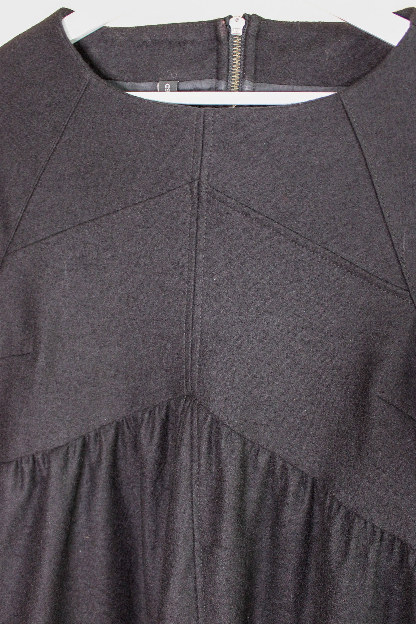 WON HUNDRED Dream Wool Mix Mini Dress Size 8-10