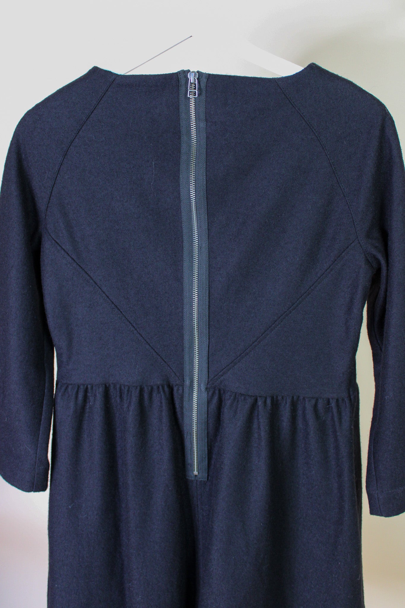 WON HUNDRED Dream Wool Mix Mini Dress Size 8-10