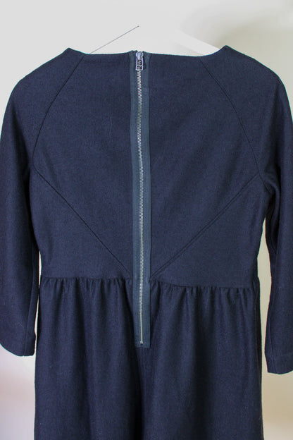 WON HUNDRED Dream Wool Mix Mini Dress Size 8-10