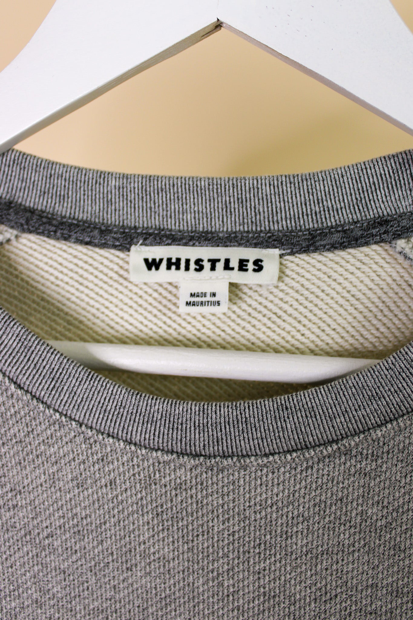 WHISTLES Embroidered Hummingbirds Sweatshirt Size M