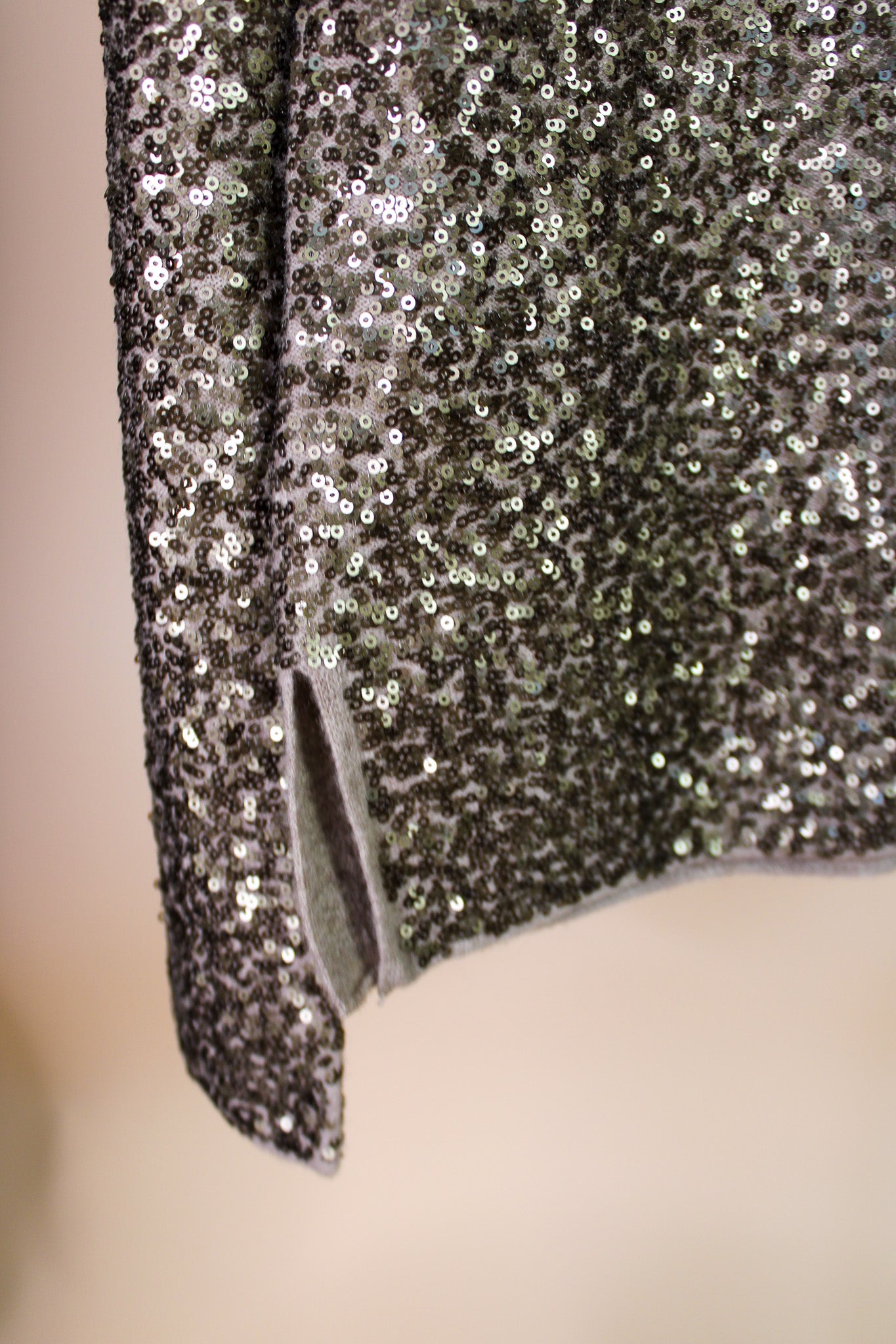 ZADIG & VOLTAIRE Deluxe Sequin Embellished Wool Jumper Size M