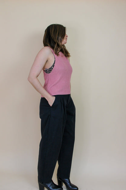 REFORMATION Knitted Sleeveless Tank Vest Size M (Pink)