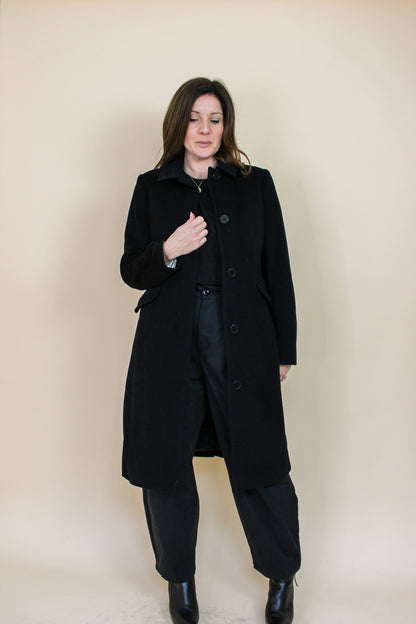 JIGSAW Longline Wool Coat Size 8-10
