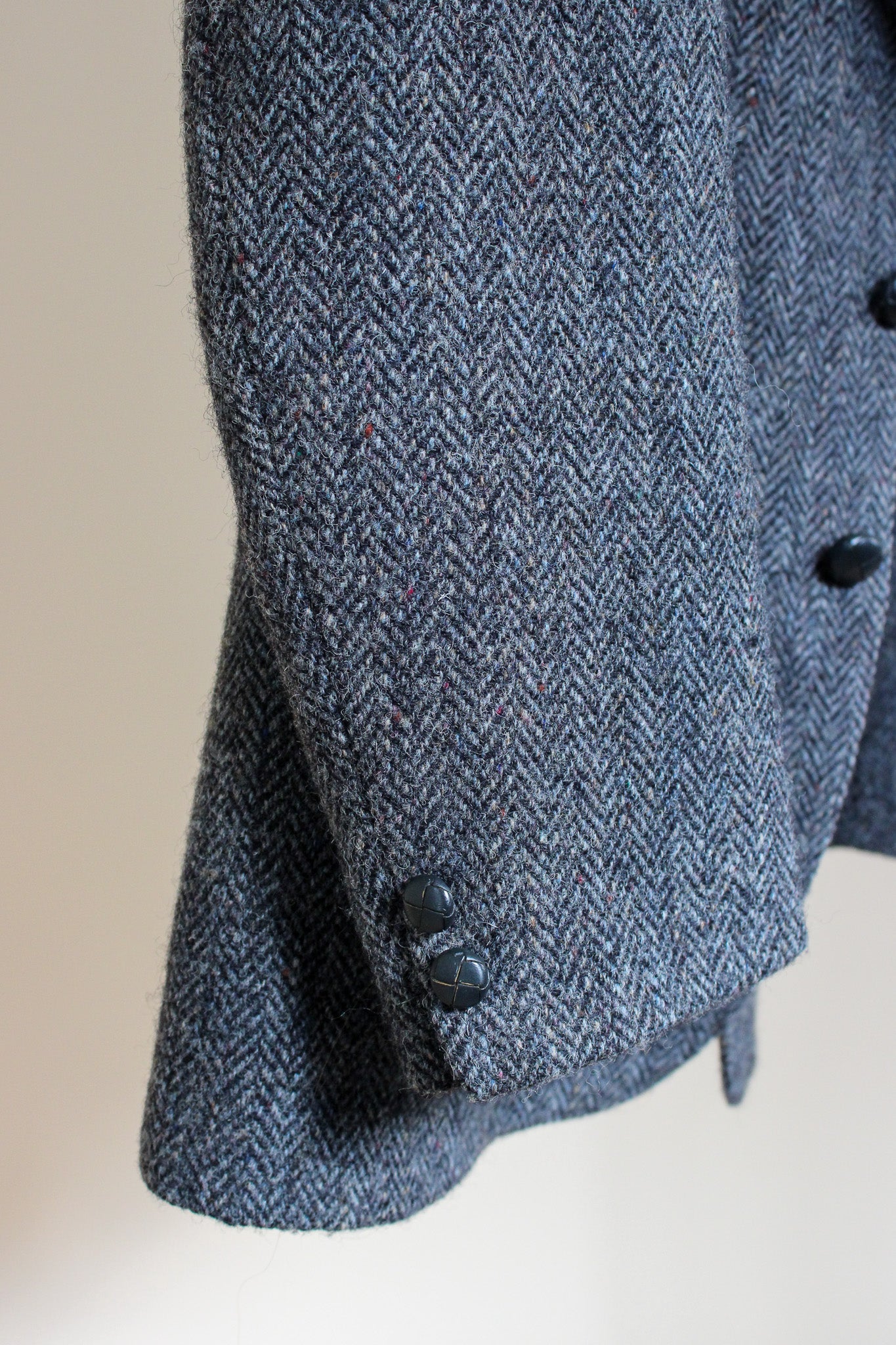 VINTAGE Harris Tweed Wool Blazer Size 10