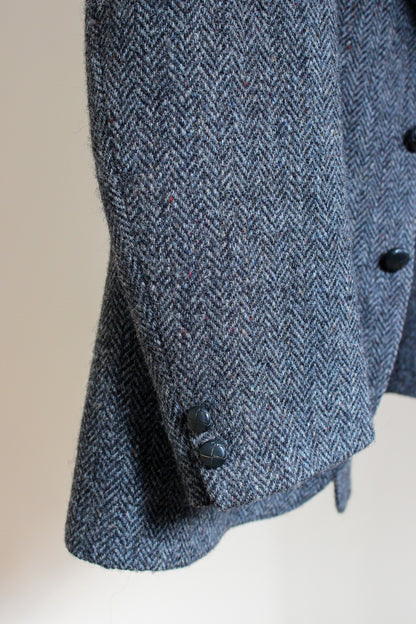 VINTAGE Harris Tweed Wool Blazer Size 10